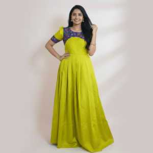 Traditional Silk Feeding Dress